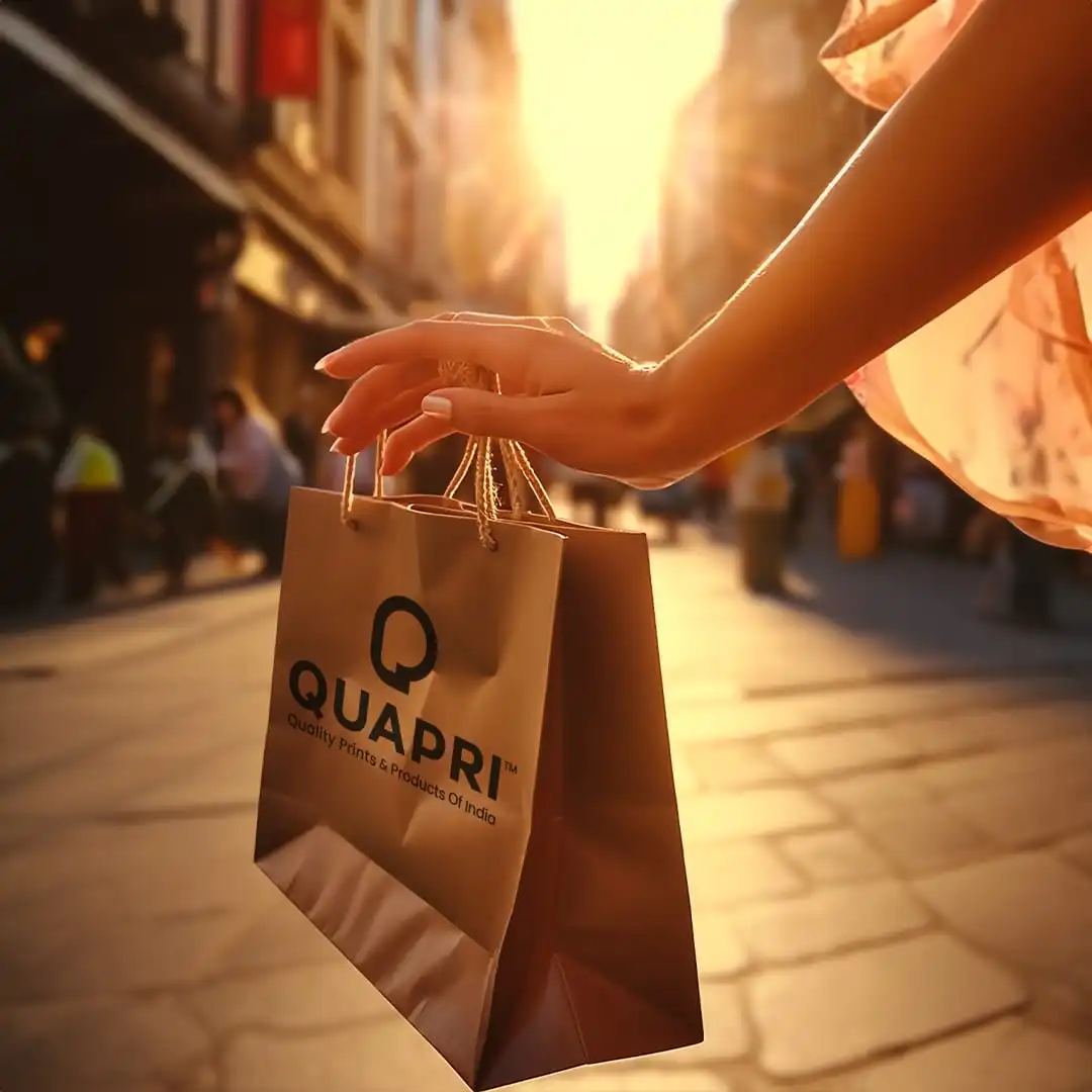 Brown Paper Bags Custom Packaging in Bangalore