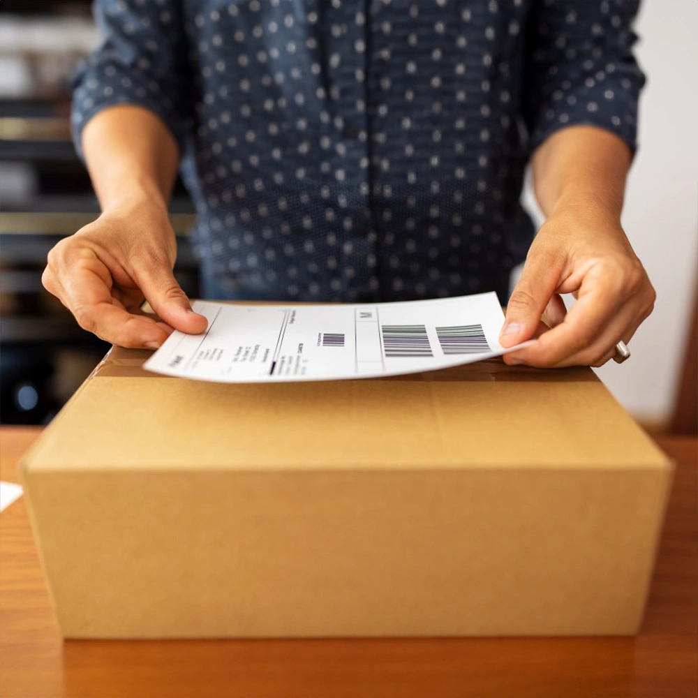 Dual-Purpose Shipping and Mailing Labels Self-adhesive dual-purpose labels for shipping and mailing packages