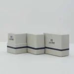 Three Sun Stamper Pre Inked Stamps in different gray sizes, ideal for professional corporate seal stamps use.