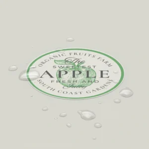 High-quality waterproof stickers for labeling.