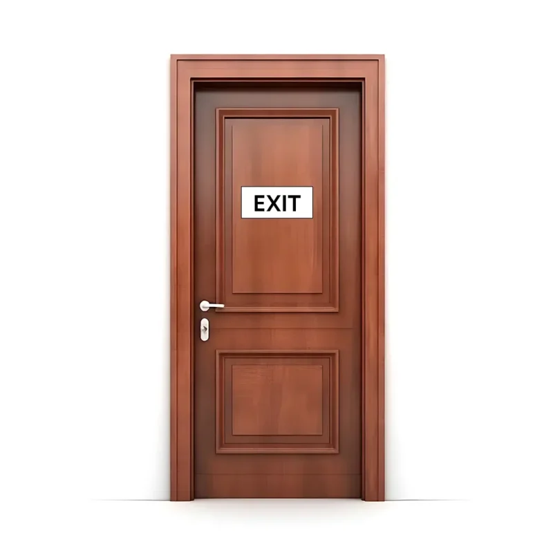 Signage Board Printing in Bangalore Emergency Exit Signs