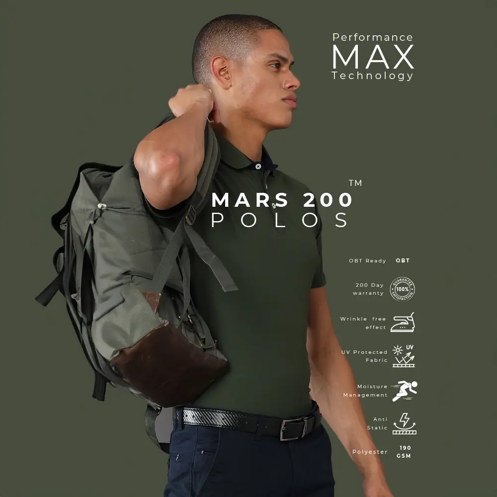 Mars 200 Polo POSTER Mars 200 Polo T-shirts - Image 1
