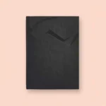 The notebook is closed, with visible ruled lines peeking through the cover, highlighting its personalized and portable design. Personalised A5 Diary