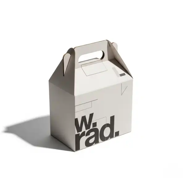 Open black gift box with a matte finish and sharp edges on a white background, casting soft shadows, for a luxurious look.