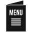Menu card icon